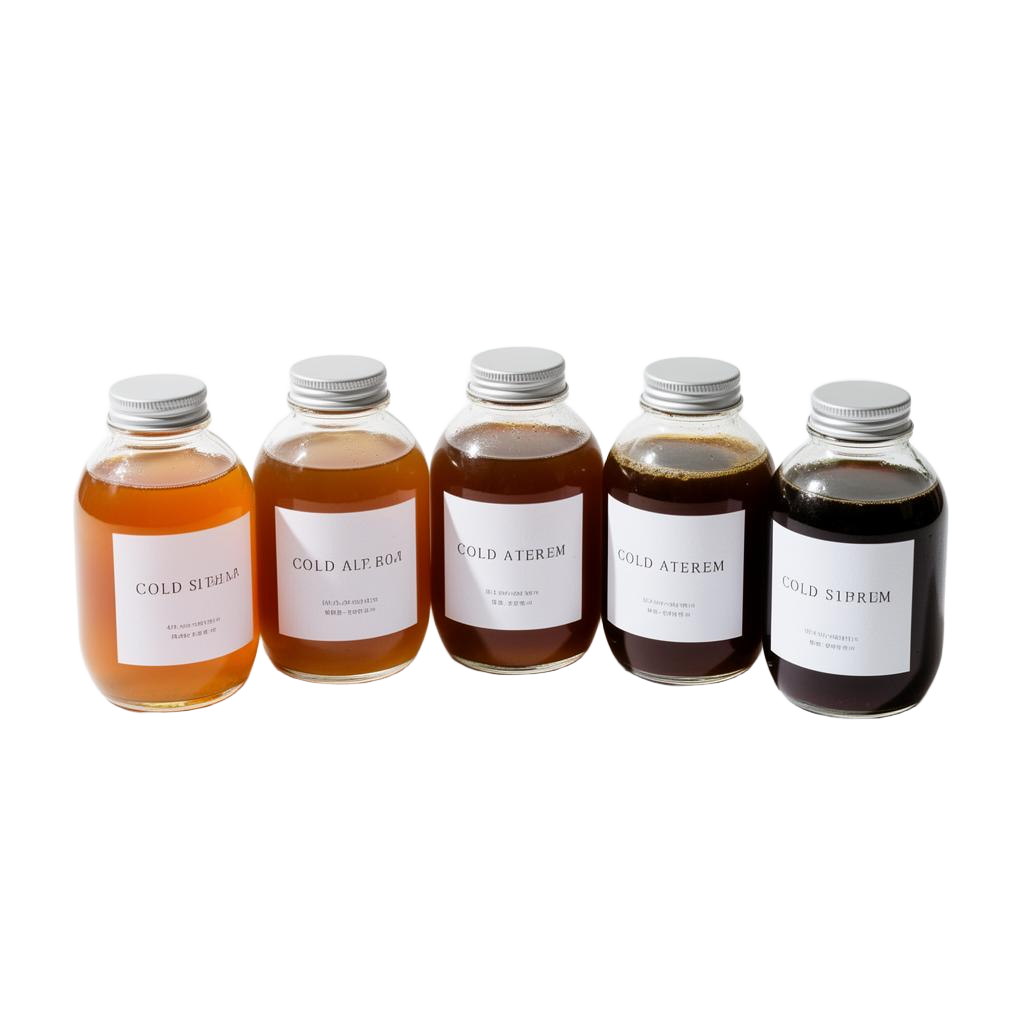 The Full Ritual - 7 chai cold brew nắp vặn nhôm với nhãn still.cafe
